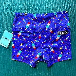 Fleo bomb pop shorts